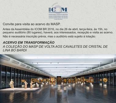 Assembleia do ICOM BR e visita ao MASP